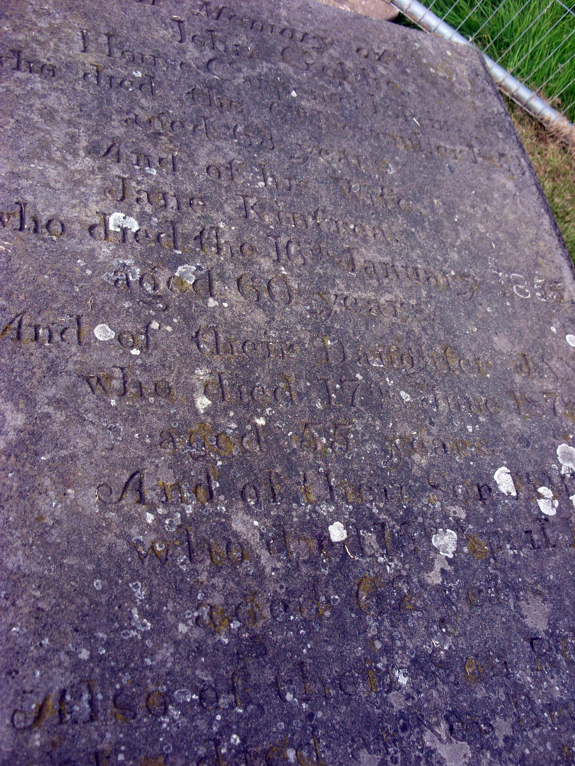 Elgin Cathedral Burial Ground