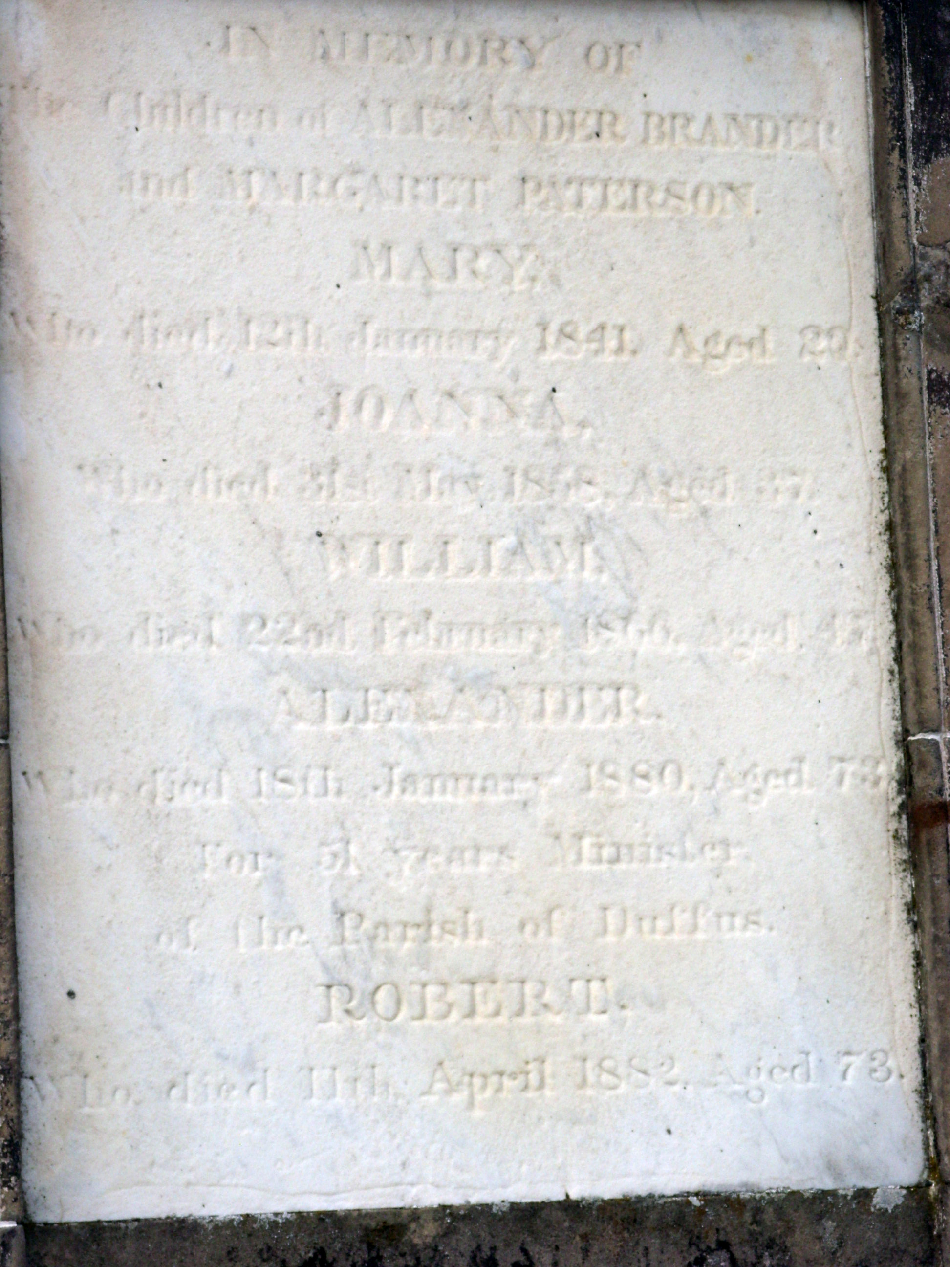 Elgin Cathedral Burial Ground