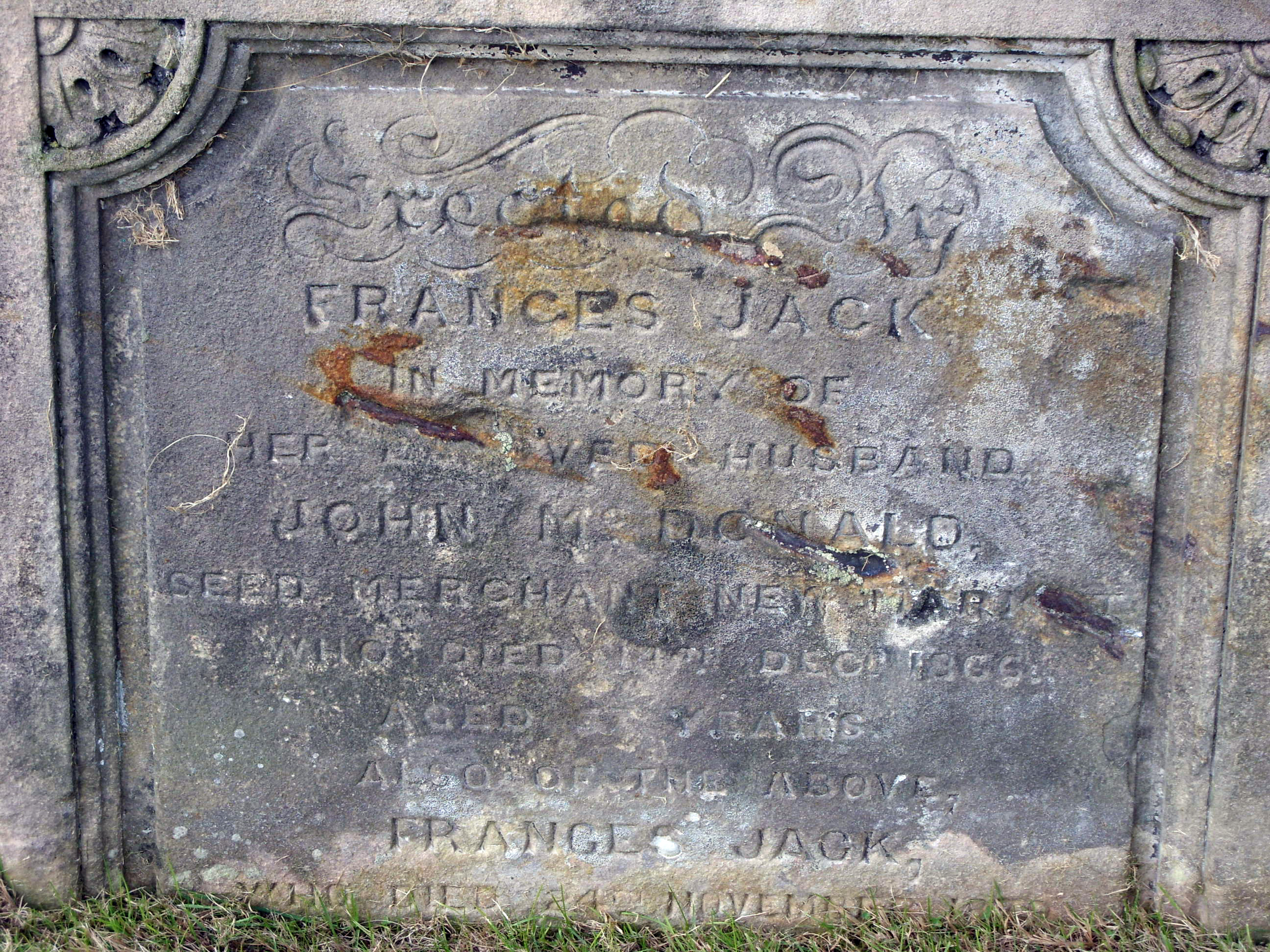 Elgin Cathedral Burial Ground