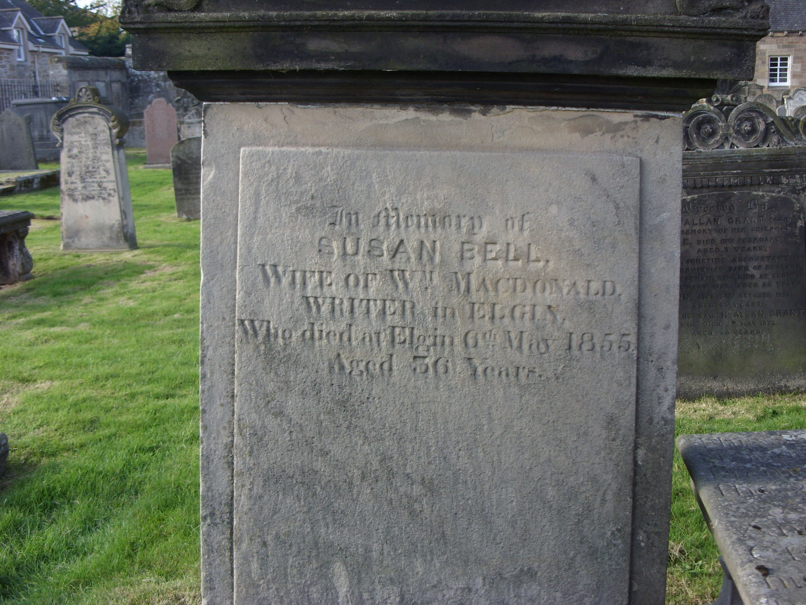 Elgin Cathedral Burial Ground