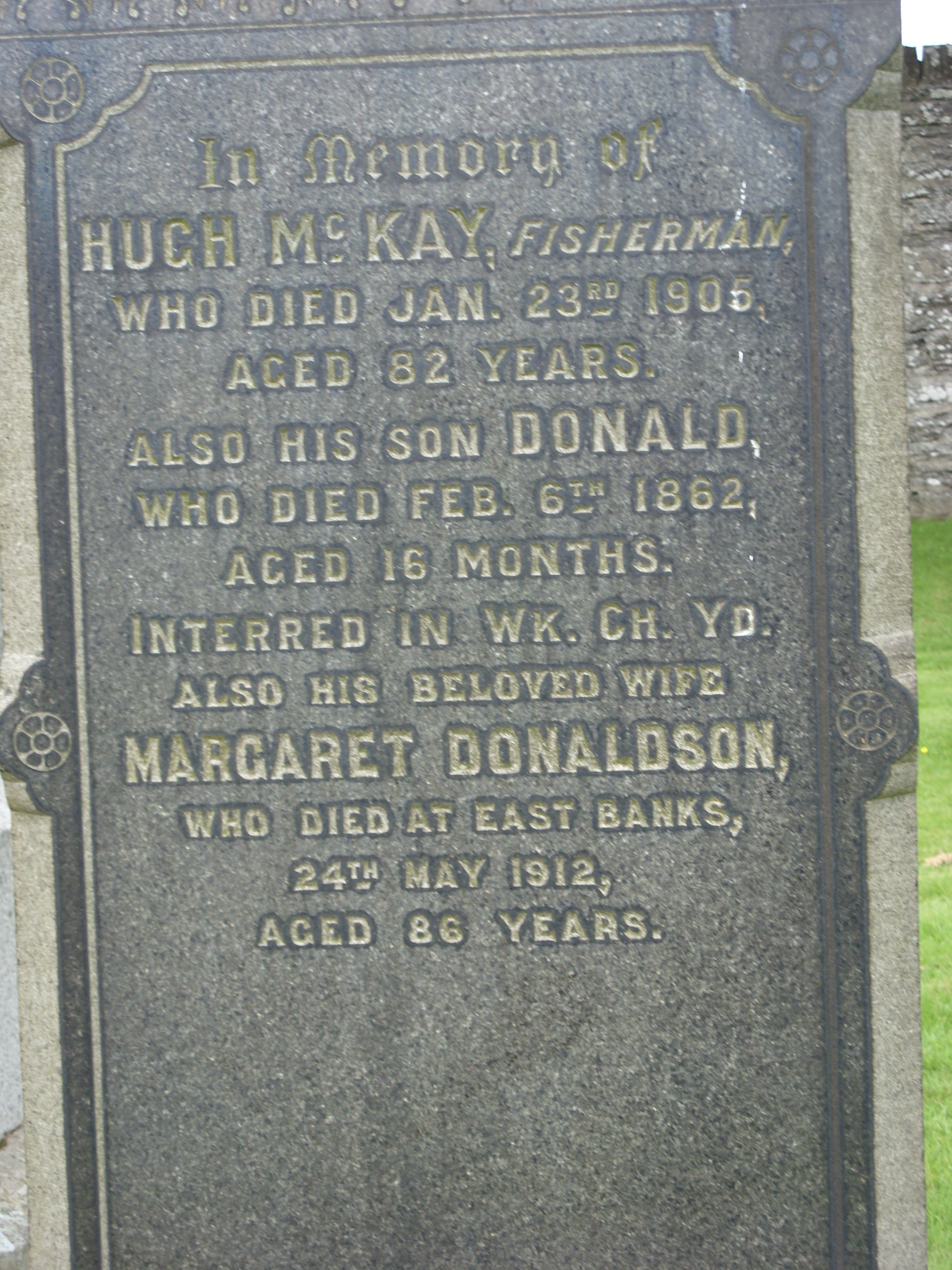 Wick Cemetery, Caithness - Old Section